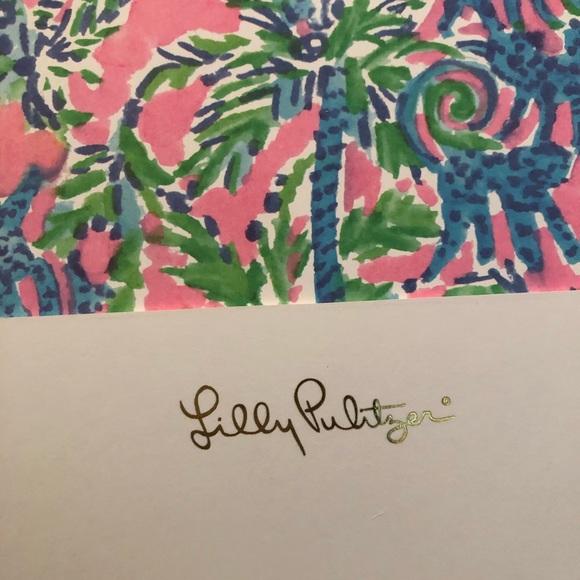 Lillly Pulitzer 5x5 matted print - Picture 4 of 6